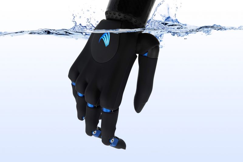 Armprothese Vincent-Evolution-4 in schwarz-blau